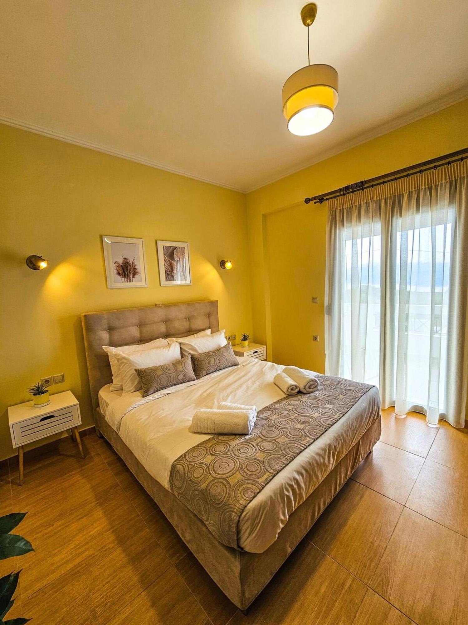 Villa Aitheras With Sea Views And Garden Stérnai 外观 照片